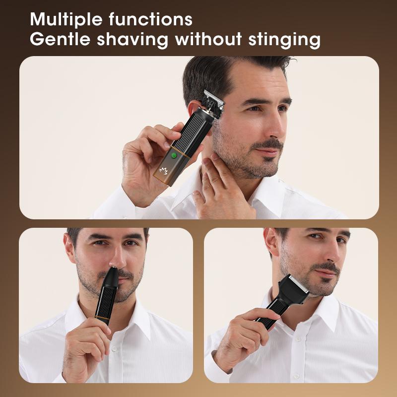 3 in 1 clipper beauty power fader Electric clipper Electric clipper Oil sculpting razor Bald hair clipper