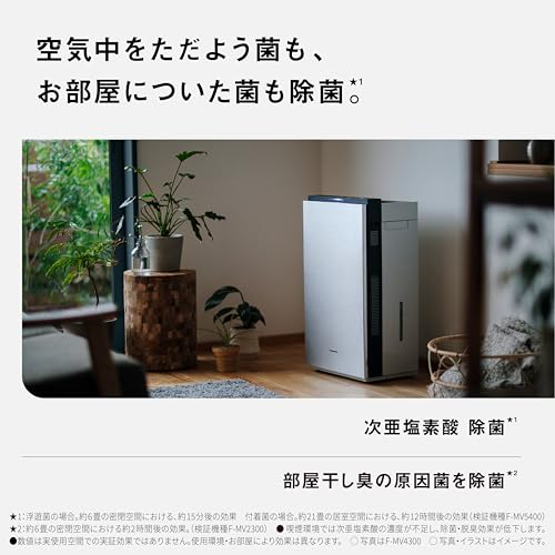 Panasonic Giaino White F-ML4000B-W ~18 tatami sterilization, deodorization, dust collection, space sterilization and deodorization machine that cleans