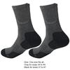 Unisex Electric Heated Socks Washable Rechargeable Heated Socks Elastic Thickened for Outdoor Sports Skiing Wear (No Battery)