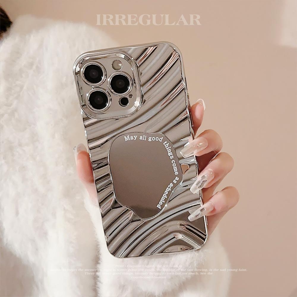 Irregular Water Ripples IPhone 13 IPhone Case 14promax Mirror 11 Advanced Sense 16 Suitable for Huawei
