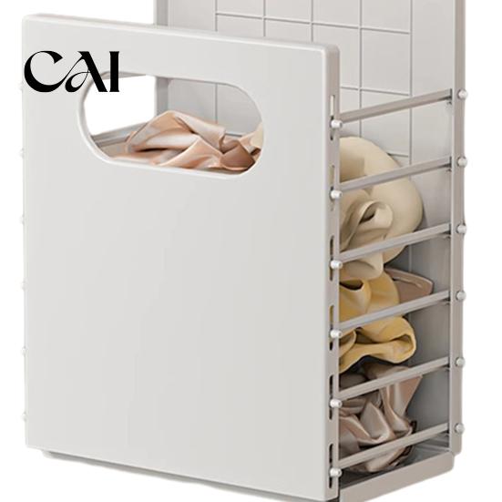 Portable Travel Laundry Sack Wall Mounted Hamper, Breathable Large Capacity Container, Foldable Versatile Sundries Storage Basket Space Saving Basket,