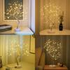 Tree Shape Led Desk Lamp With Touch Control For Holiday Decoration And Night Lighting