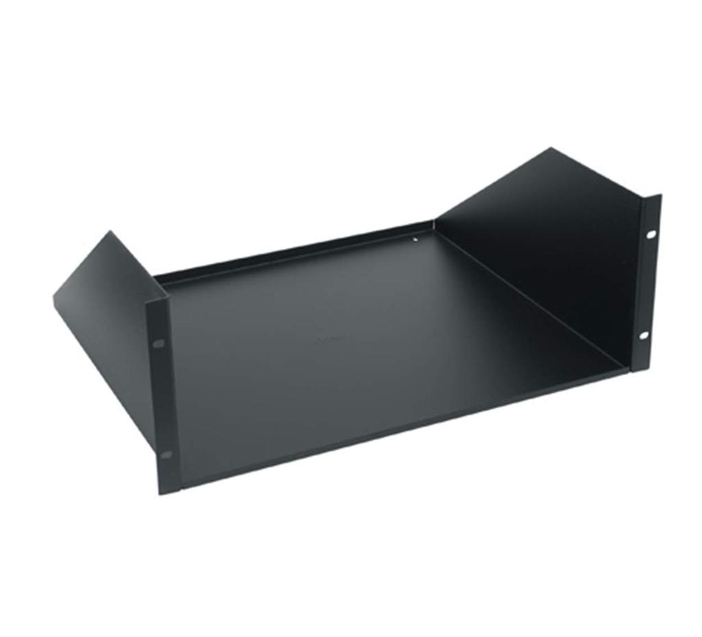 Middle Atlantic U4 15.5" D Utility Rack Shelf, 4 RU.
