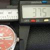 MENS VINTAGE REFURBISHED SEIKO 5 AUTOMATIC JAPAN RED COLOR DIAL WATCH a440347-4 Sk-a440347