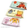 LEC Disney Pure Water Baby 80 Sheets X 3 Packs the Mild Made In No Additives Propylene or 99% Wipes, (Winnie Pooh), Acidity, Japan, (Parabens, Glycol,