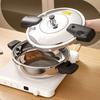304 Stainless Steel Mini Pressure Pot Thickened Soup Pot Multipurpose Pressure Cooker  Porridge