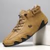 Winter Velvet Martin Boots Large Size Octopus Men's Thermal Cotton Shoes High Top Men's Sports and Leisure Shoes Comfortable