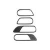 4pcs Carbon Fiber Interior Door Handle Frame Cover For Mazda 3 2010 11 12 13