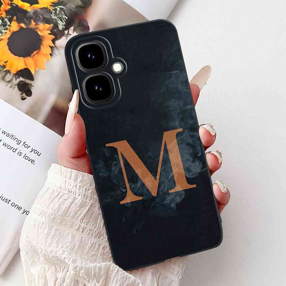 For Infinix Smart 10 4G 6.67" 2025 Case Popular Letter A-Z Crown Soft Silicone TPU Cover For Infinix Smart10 smart10 Phone Cases