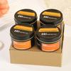 Candles for Power Outages 4 Piece Long Burning Windproof Emergency Candles In Tin Box For Storm Adventure Camping Survival
