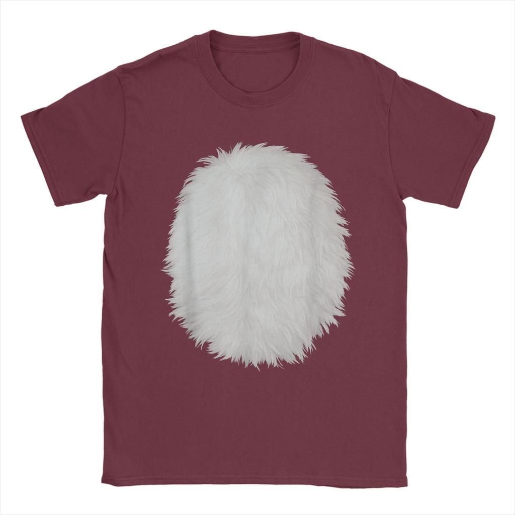 White Belly Costume DIY Cosplay Panda Bear Cat Skunk Deer Cotton T Shirt For Men Summer T Shirts O Neck Tees Wholesale Tops