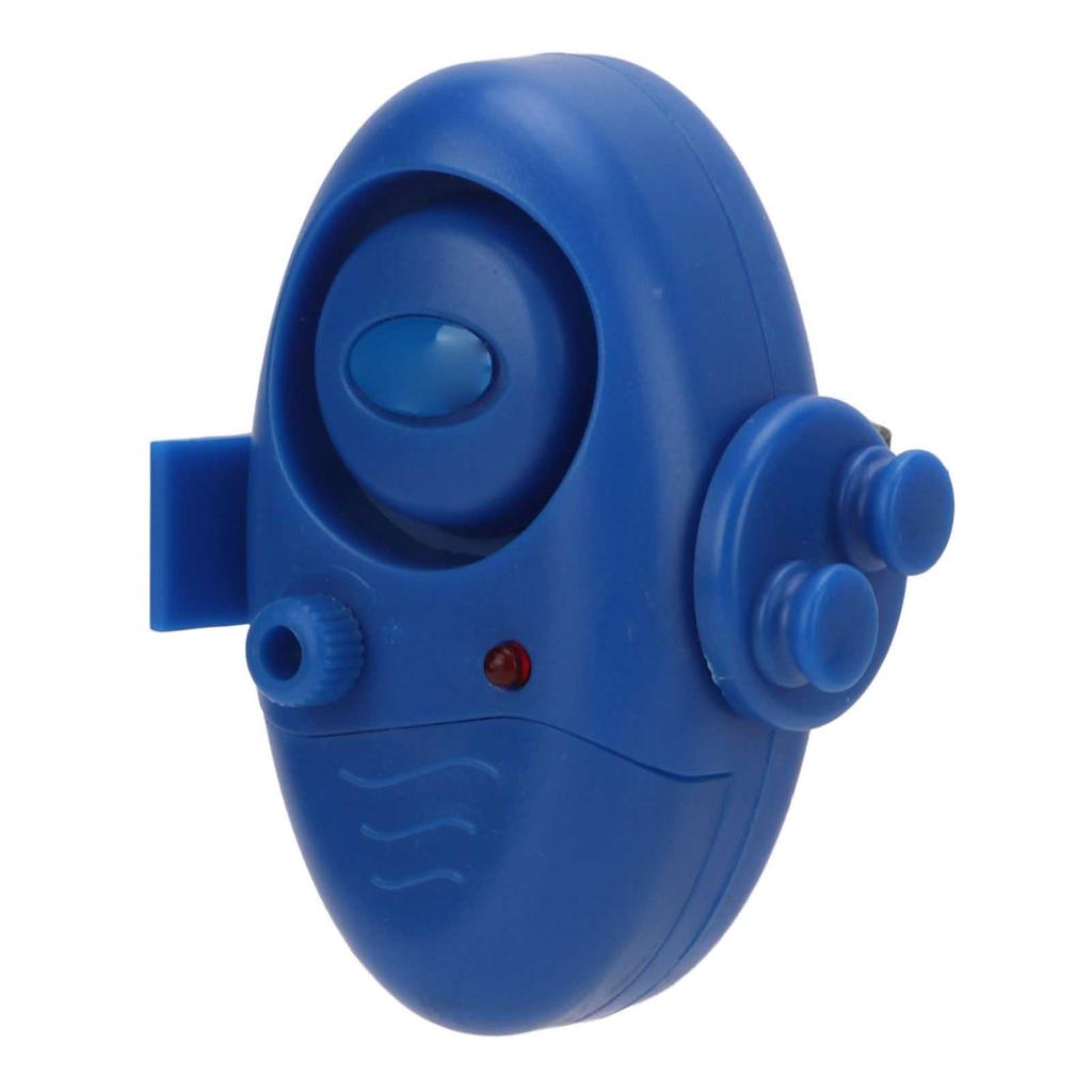 Vis Beetmelder Blauw ABS Elektronisch Slijtvast Vis LED Indicator Geluidsalarm Visgereedschap Accessoire