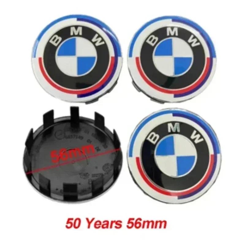 4 szt. 56/68mm Stylizacja Samochodu Koło Centralna Nakładka Piasty Auto Osłony Obręczy Dla BMW E36 E46 E53 E90 E60 E61 E93 E87 X1 X3 X5 F30 F20 G30