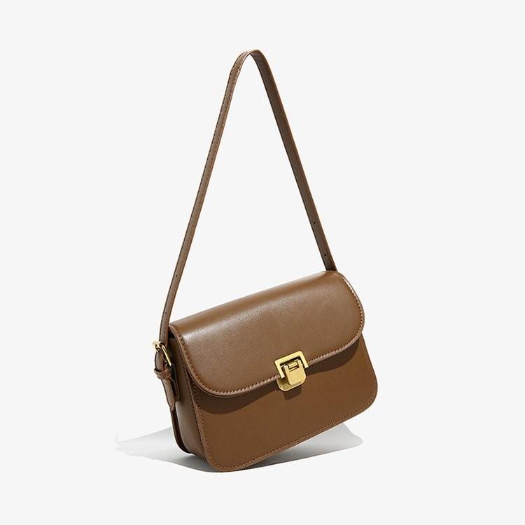 IELGY Fashion Simple Messenger Bag Retro All-Match One-Shoulder Small Square Bag