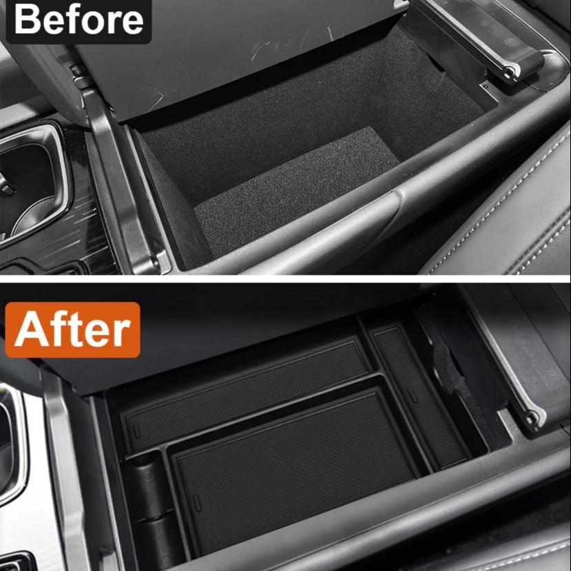Car Armrest Box Storage for Lexus RX 450h+500h 350 350h Hybrid 2025 Center Console Organizer Tray Sundries Packing Accessories