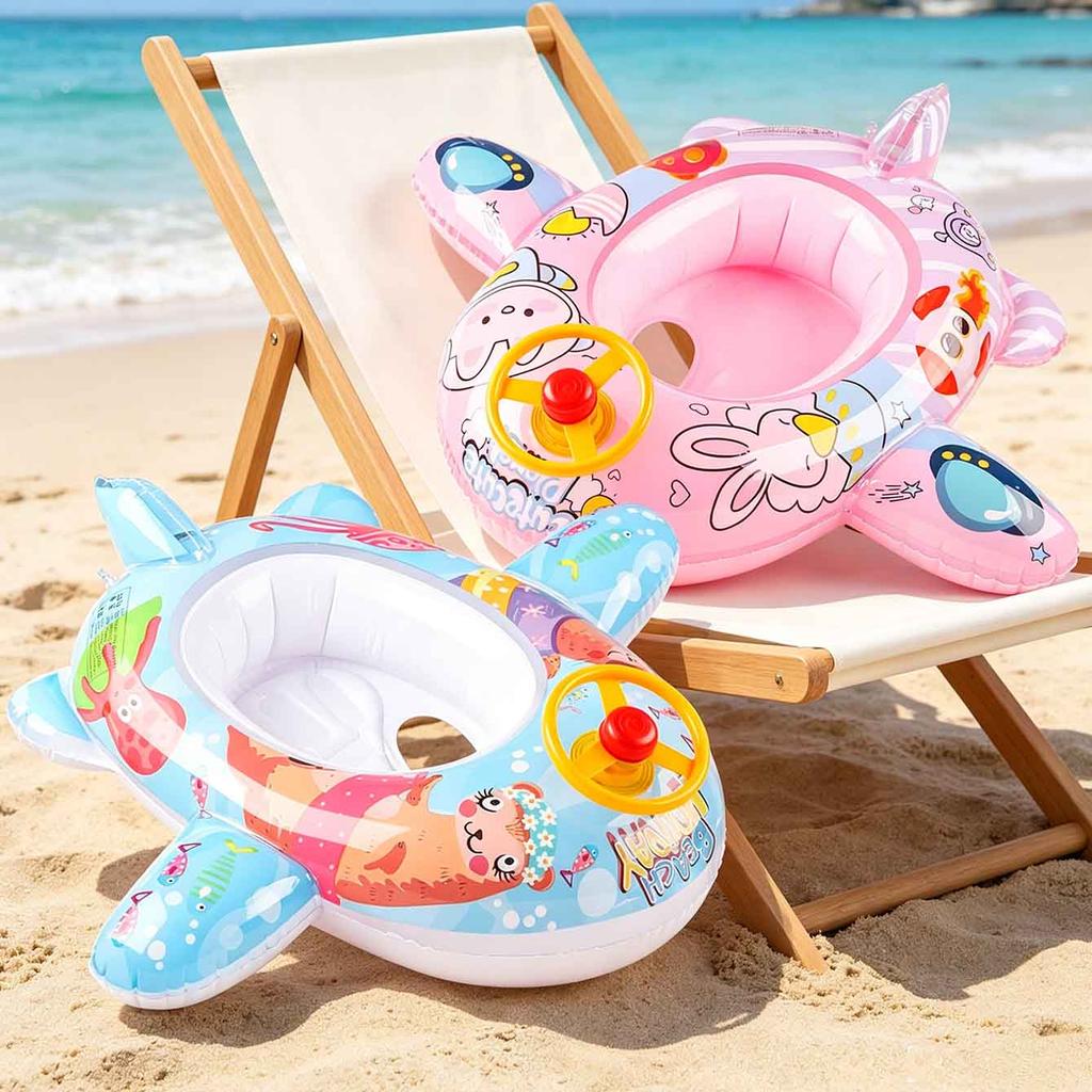 1PC Cute Inflatable Pool Float PVC Summer Swim Float Air Bed Lake Boat Swimming Floats Surfing Raft Swim Ring