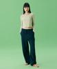 JUNEJUNE SPACE Vol12. Bow Wow Printed T_Light Khaki