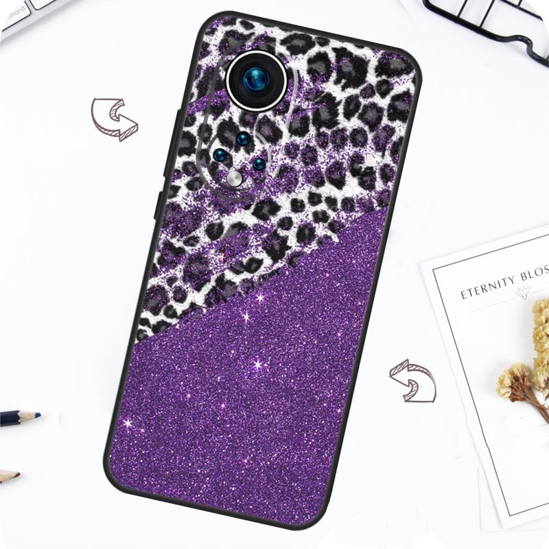 Leopard Print Case For Honor Magic 7 5 6 Lite Honor 200 Pro X8b X9a X8a X8 X9 X9c X9b 50 70 90 Lite Cover