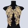 Floral Pattern Embroidery Applique Beaded Sequin Sewing Applique Exquisite Cloth Patch  Sewing DIY