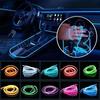 Car atmosphere light cold light line car interior modification USB light strip wiring free car atmosphere light LED light
