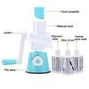 Kitchen Multifunctional Vegetable Slicer Fruit Cutter Cheese Shredder Tabletop Rotary Drum Grater