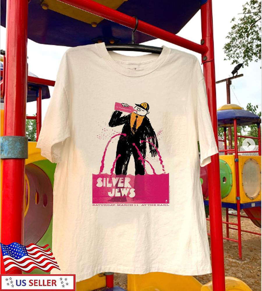 Silver Jews Live In Concert Gift For Fans T Shirt S5XL Unisex T-Shirt XXXXL