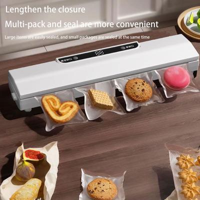 Three Small Kitchen Automatic Vacuum Sealing Machine For Household Small Food Preservation Machine Plastic Sealing Confidential Sealing