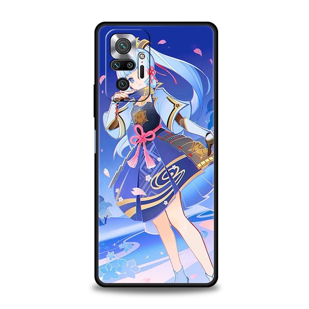 For Redmi 10C Cases Funda Genshin Impact Soft Phone Case For Xiaomi Redmi Note 12 11 9S 9 8 10 Pro Plus 7 9T 8T 9C 9A 8A Cover