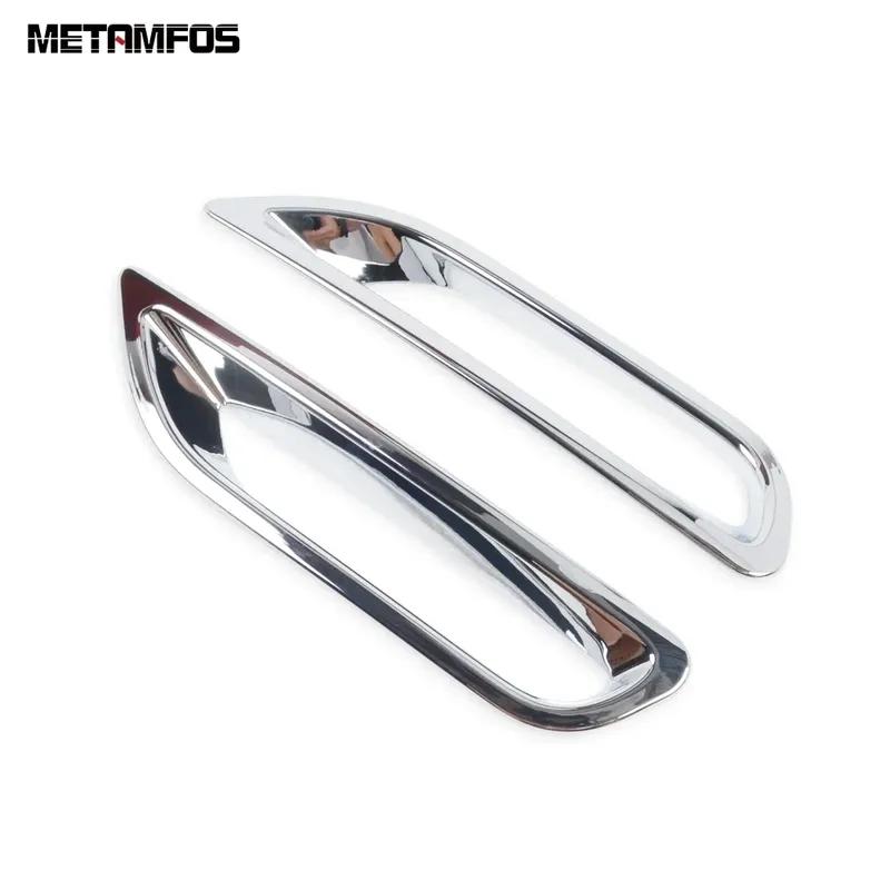 For Mitsubishi ASX RVR Outlander Sport ES 2024 Chrome Rear Fog Light Lamp Bumper Cover Trim Car Accessories