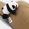 Cute Panda Embroidered Baseball Cap For Women Summer Sun Protection With Curved Brim And Adjustable Strap