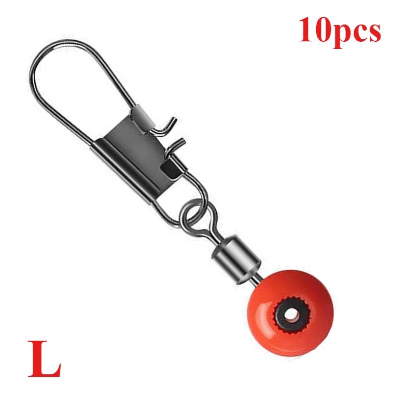 10pcs/set Fishing Float Bobber Stops Space Beans Connectors Sea Saltwater Fishing Tools Fishing Equipment Accessories