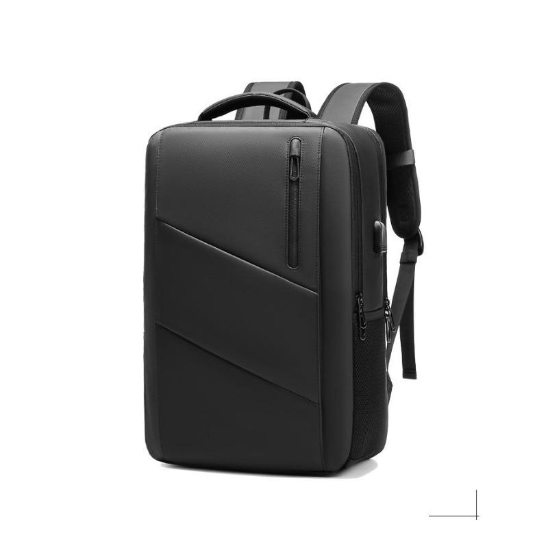 Business backpack men's new outdoor travel schoolbag multi-functional computer backpack printed LOGO