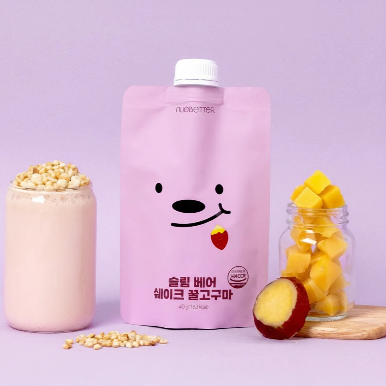 nuebetter Slim Bear Shake #Honey Sweet Potato 40g*5ea Sweet Potato 40g*5ea
