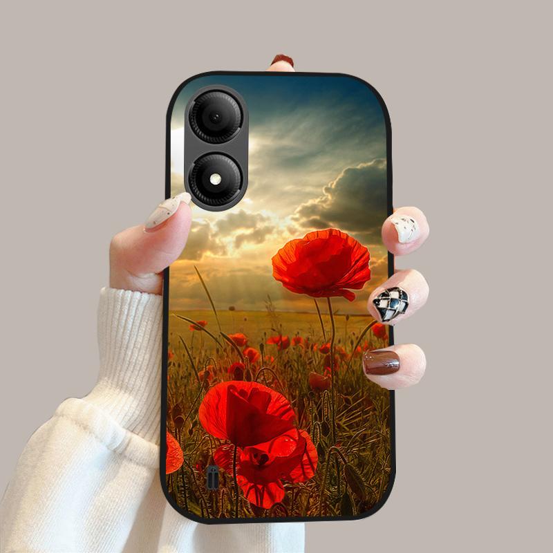 Soft Case For ZTE Blade A33s A34 A35 Silicone TPU Phone Cover For ZTE Blade A54 Cartoon Popular Phone Protective Fundas Bags