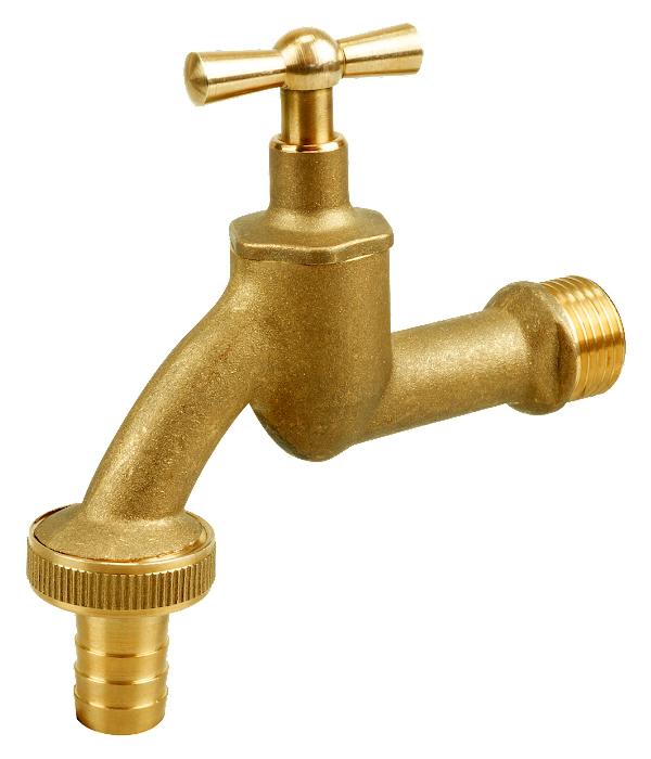 Garden Tap 1/2" Brass Mushroom Valve