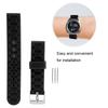 16mm Řemínek k hodinkám Silikonová Kolíčková Spona Řemínek k hodinkám Sportovní Příslušení k náramkovým hodinkámČerná