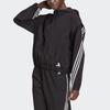 adidas Aeroready Removable Sleeve Sports Hooded Jacket Women Jackets Black GP8725