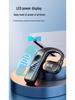 V59 Wireless Single Ear Bluetooth Earphone with Long Battery Life and Digital Display