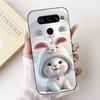 For LG V40 V50 ThinQ Case V50S ThinQ Cute Cartoon Cat Luxury Cool Shockproof Silicone Back Cover For LG V50S ThinQ 5G Phone Case