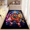 Anime Characters On Cosmic Background Suitable As a Non-slip Mat for the Living Room or Bedroom Sofa