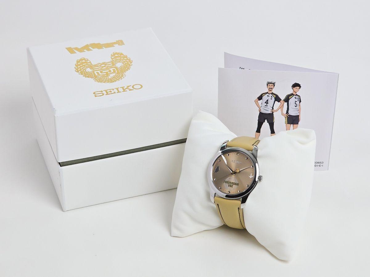 

[USED] SEIKO Haikyu!! Fukurodani Academy High School Model Anime 5th Anniversary Official Collaboration Watch Wristwatch