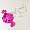 Candy Evening Bag Clutch Sparkling Fuchsia /Blue Wedding Party Handbags Pink/Orange Shoulder Purses Mini Bridal Prom Clutches