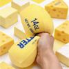 Butter-Stift Milch-Streifen Squishy Spielzeug zur Stressbewältigung Weich zum Drücken Langsamer Rückprall Lustiges Quetsch-Spielzeug für Kinder und Erwachsene