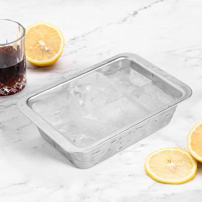 Isbitsform i rostfritt stål med spakhandtag Stora isbitar Whisky Cocktail Ismaskin Vintageinspirerad Köksbar Essential
