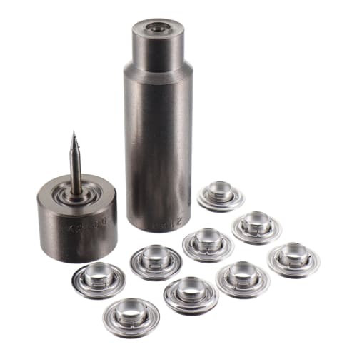 Sankyo Corporation Eyelet Hit! 6.6mm Silver (16 Pairs) No. 2100