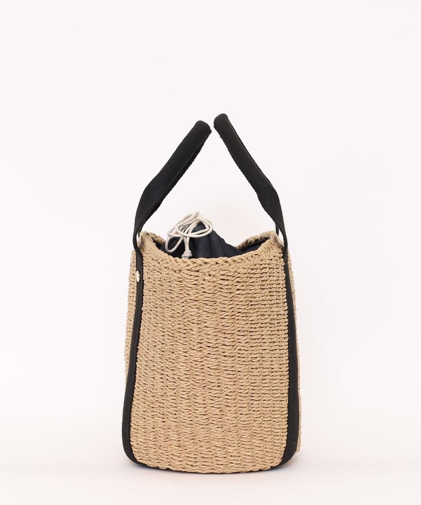 Cuco Tape Handle Paper Tote Bag 2413112060 Camel (144)