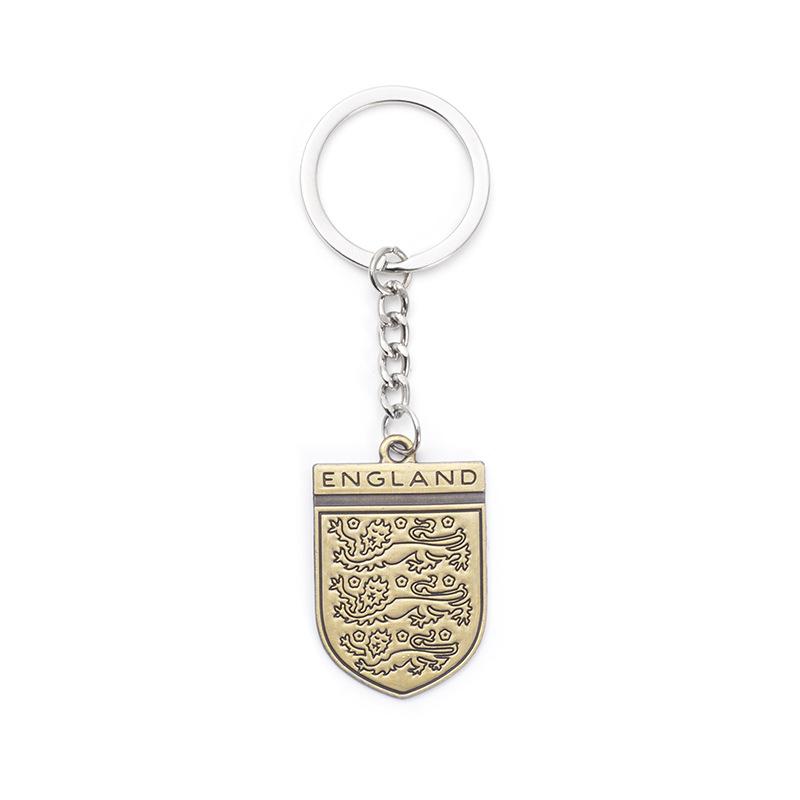 2026 Soccer Team Badge Keychain, National Team Zinc Alloy Key Ring with World Cup Logos, Durable Metal Car Accessories for Football Fans