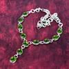 Peridot Necklace Gemstone Jewelry, 925 Solid Sterling Silver Necklace, Handmade Jewelry Birthstone Necklace, Gift For Him