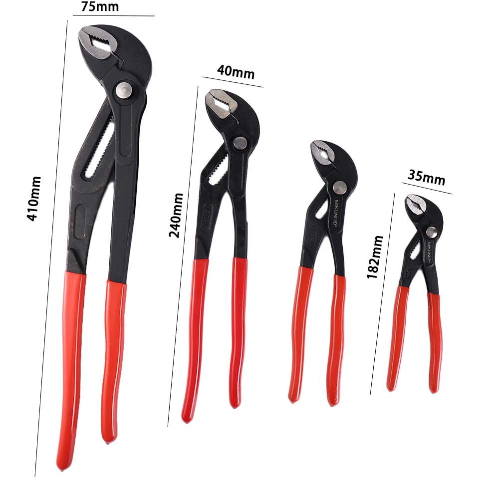 Straight Jaw Combination Tools Groove Joint Set Plumbing Pliers Hand Tools Wrench Pipe Pliers