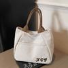 Niche Canvas Bag for Women When Going To Work, Small Bag, Commuting Tote Bag, Versatile Lunch Box, Portable N